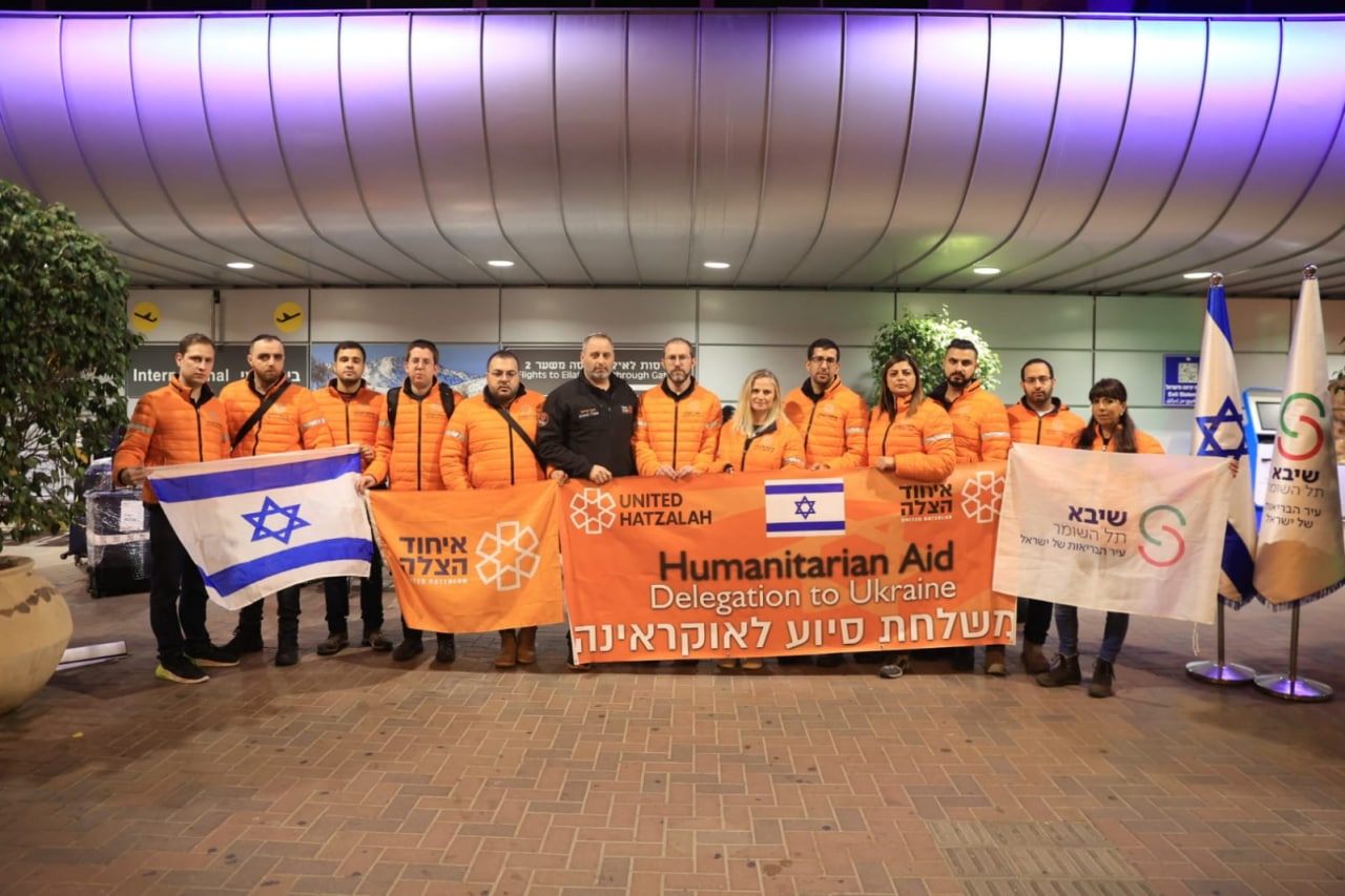 Ucraina Israeli United Hatzalah invia delegazione ai confini del Paese per soccorso