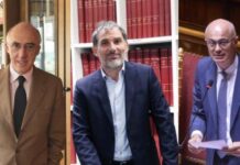 Vicenda Gedi: LineaNews “mette insieme” poteri regionali e finanziari collegando D’Incà con Marchi e Paolo Possamai padre di Giacomo. ViPiù li interpella Vicenda Gedi, chiamati in ballo Enrico Marchi, Paolo Possamai e Federico DInca (collage LineaNews.it)