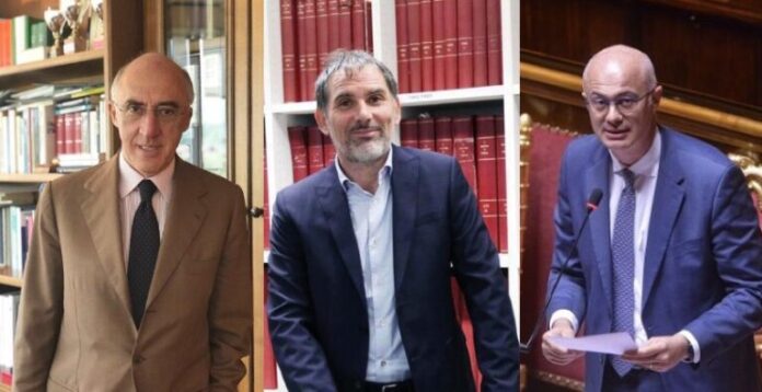 Vicenda Gedi, chiamati in ballo Enrico Marchi, Paolo Possamai e Federico DInca (collage LineaNews.it)