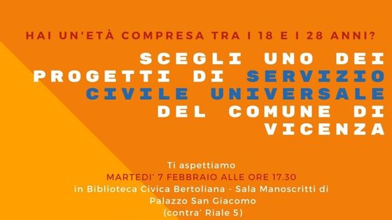 Servizio civile vicenza