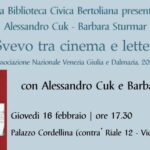 Giorno del Ricordo: presentazione a Vicenza del libro “Italo Svevo tra cinema e letteratura” Giorno del Ricordo: presentazione del libro “Italo Svevo tra cinema e letteratura"