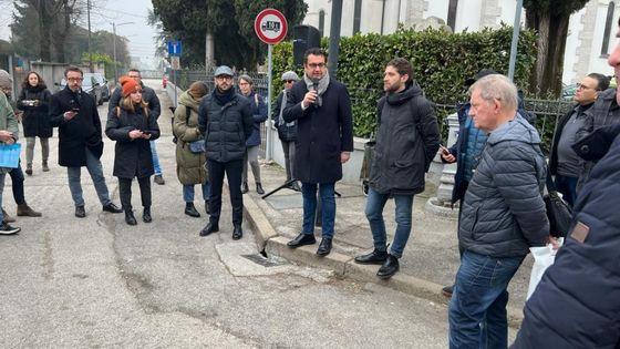 Tav Tav, sindaco Francesco Rucco e Vice Matteo Celebron: sopralluogo pubblico questa mattina alla Stanga