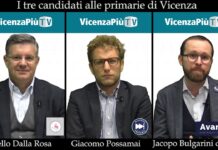 Primarie del Pd in Italia ma non per Possamai candidato sindaco a Vicenza: le perplessità di Castaman per la Lega e di… Per una grande Vicenza per il csx Primarie Pd e del centrosinistra nel 2018: Dalla Rosa, Possamai e Bulgarini d'Elci messi a confronto dal direttore di LaPiù Tv, la web tv di ViPiu.it (allora VicenzaPiu.com)