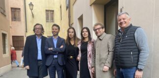 Terzo Polo, si consuma la rottura. Sbrollini: “Voluta da Calenda. Indebolisce campagna elettorale” terzo polo Azione, Per una grande Vicenza e Italia Viva: Da sx Dal Monte, Spiller, Carli, Sbrollini, Possamai e Dalla Rosa