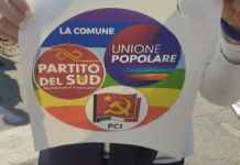 Unione Popolare, coordinamenti nei diversi territori per la fase costituente del partito di Luigi de Magistris Il simbolo La Comune con Unione Popolare, Pci e Partito del Sud