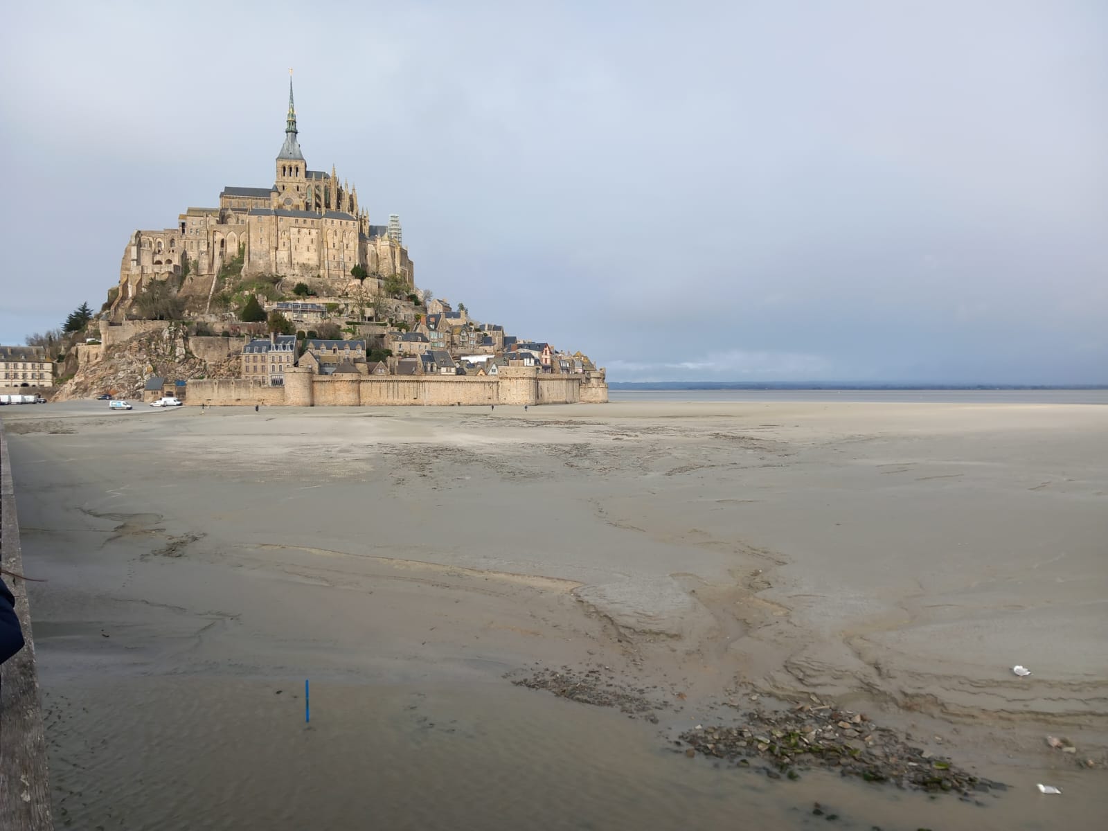 Mont-Saint-Michel in Normandia