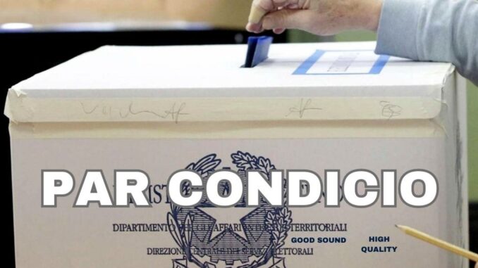 Par condicio e comunicati stampa comunali Par condicio e comunicati stampa del Comune di Vicenza