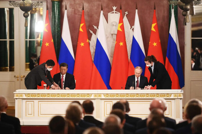 Putin e Xi Jinping