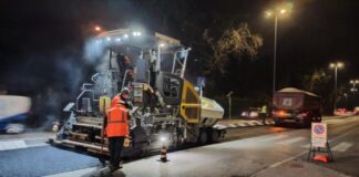 Viale Risorgimento e viale Margherita, a Vicenza è tempo di asfaltatura