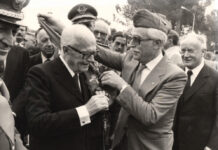 Pertini: i giovani e la pace. PSI Vicenza: «Siamo contro ogni guerra, sempre, in qualunque parte del mondo» Marcello Mantovani con Sandro Pertini