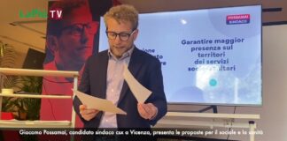 Sabato 25 marzo terza delle 10 idee per la Vicenza di domani, Giacomo Possamai (candidato sindaco csx) su Sociale e sanità: “Nessuno verrà lasciato indietro” Giacomo Possamai, candidato sindaco di Vicenza per il csx: gli obiettivi per Sociale e sanità