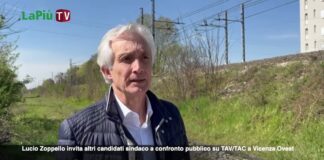 Lucio Zoppello invita altri candidati sindaco a confronto pubblico su TAV/TAC a Vicenza Ovest. ViPiu.it pronto a trasmettere la diretta su LaPiù Tv Lucio Zoppello