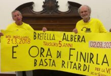 In video Giovanni Rolando e Fiorenzo Donadello, gli “irriducibili” del Comitato dell’Albera: “Vigileremo perché l’opera sia veramente conclusa il 31 maggio… 2023” Comitato dell’Albera: Giovanni Rolando e Fiorenzo Donadello, gli "irriducibili"