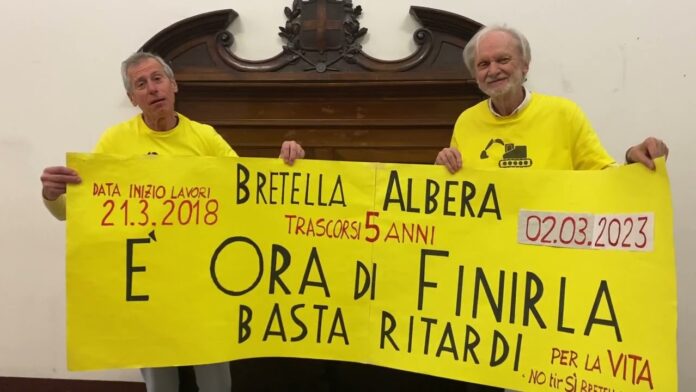 Giovanni Rolando e Fiorenzo Donadello, gli Comitato dell’Albera: Giovanni Rolando e Fiorenzo Donadello, gli