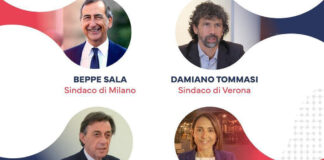 Quattro sindaci a Vicenza per lanciare la campagna elettorale di Giacomo Possamai quattro sindaci