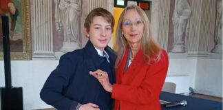 Alessio Pesavento, giovane Vicentino iscritto ai Cavalieri di Vittorio Veneto. Zaia si complimenta Alessio Pesavento