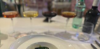 Abbinamento favetta e cicoria: Crémant e Fiano, “Wine Specialists Journal” Favetta con la cicoria by chef Laporta