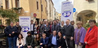 Lista di “Per una grande Vicenza e Terzo polo” finalmente unite, Possamai: “Candidature del csx attente anche al mondo del lavoro” I candidati di Per una grande Vicenza e del terzo polo con Possamai sindaco