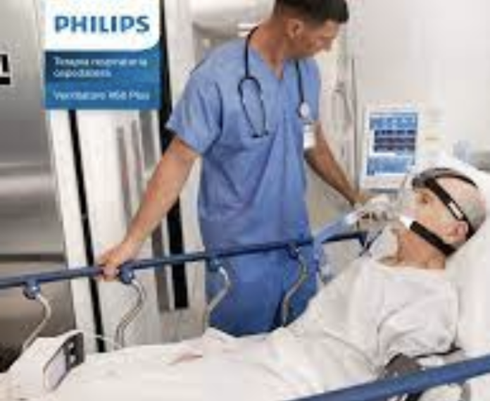 Pubblicità Philips apparecchi respiratori