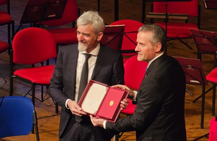 Roberto Ciambetti con Luigi dall'Igna Leone Veneto