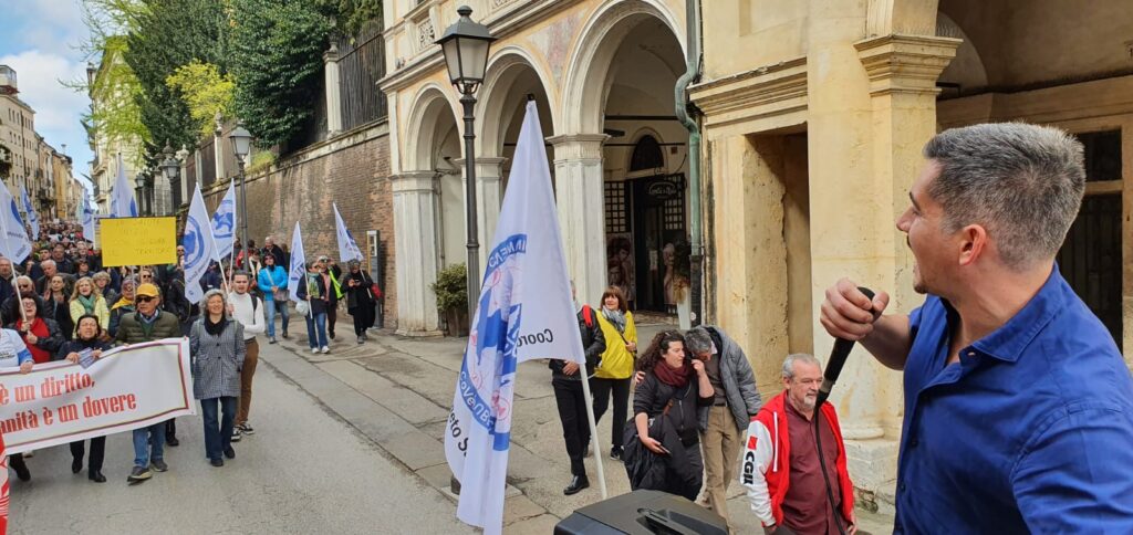 Sanità pubblica, Leonardo Nicolai guida la sfilata