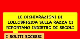 Francesco Lollobrigida e la “sostituzione etnica”, Giorgia Meloni se la prende con la satira ma non con i suoi ministri Sostituzione etnica denunciata da Lollobrigida, by Almor e Claudio Mellana