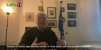 Questore di Vicenza ai microfoni di LaPiù TV per un appuntamento mensile. Paolo Sartori: “Bisogna prevenire la violenza di genere”