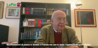 Manifestazioni di piazza in Israele e Francia, ma non in Italia. L’opinione del prof. Bettiol: “Siamo individualisti” Manifestazioni di piazza non in Italia, l'opinione del prof Bettiol