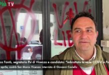 Imbrattata il 25 aprile da No Vax sede CCSIVI e PSI: “Atto intimidatorio”. Fantò “Serve politica ragionata senza banditori”. E ricorda Matteotti Luca Fantò commenta l'imbrattamento della sede CCSIVI e Psi Vicenza
