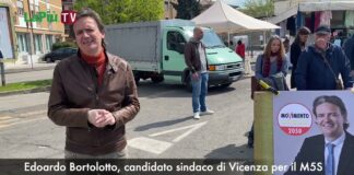 Edoardo Bortolotto (candidato sindaco M5S): “Firme ok, cittadini preoccupati per sanità e lavoro. Noi per appalti e mancato rispetto di Rucco per Polizia locale” Edoardo Bortolotto (candidato sindaco M5S)