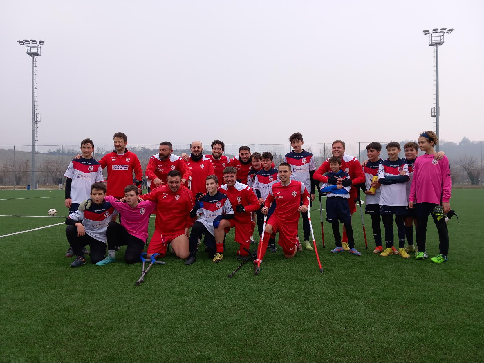 Berici Fc e Vicenza Calcio Amputati