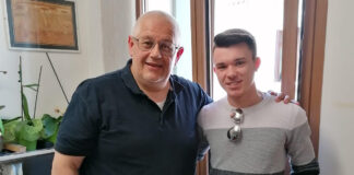 Davide Monaco eletto nuovo segretario della UGL Salute di Vicenza Davide Monaco e Stefano Tabarelli