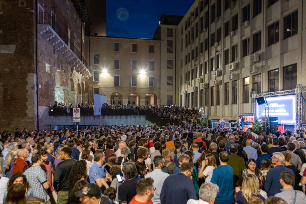 Giacomo Possamai a Piazzale delle Erbe