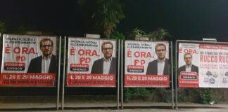 Vandalizzati i manifesti elettorali di Possamai: candidato sindaco di Vicenza pronto a denunciare in questura Giacomo Possamai manifesti vandalizzati