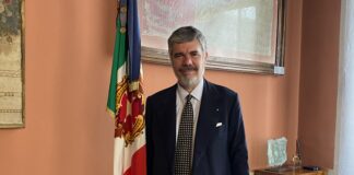 Il nuovo ambasciatore d’Italia a Pechino, il vicentino Massimo Ambrosetti ha visitato Palazzo Trissino