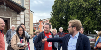 Tour delle circoscrizioni, Possamai lo avvia da Ospedaletto: “Lontani dalla politica romana, tra la gente” Tour delle circoscrizioni, Possamai lo avvia da Ospedaletto