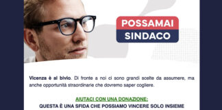 Una donazione per Possamai: chiesto aiuto agli elettori per la campagna elettorale. E meno male che attingeva fondi dai “poteri”! donazione per possamai