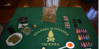 Droga nel Vicentino: un arresto e sequestro di sigarette elettroniche con THC droga vicentino marijuana hashsis altavvlla sigarette elettroniche thc