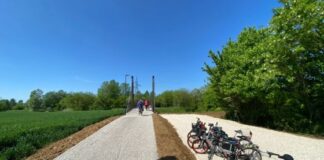 Vicenza, aperta la nuova pista ciclabile lungo strada di Carpaneda Carpaneda