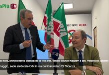 Forza Italia con Rucco ma di più con se stessa: vice presidente del Senato Gasparri e senatore vicentino Zanettin chiudono la campagna a Vicenza Forza Italia: Gasparri e Zanettin con Rucco ma di più col partito