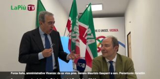 Forza Italia con Rucco ma di più con se stessa: vice presidente del Senato Gasparri e senatore vicentino Zanettin chiudono la campagna a Vicenza Forza Italia: Gasparri e Zanettin con Rucco ma di più col partito