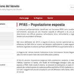 Pfas Veneto, la Regione aggiorna i dati del piano sorveglianza sanitaria. Intanto il processo subisce un rinvio pfas veneto piano sorveglianza dati regione
