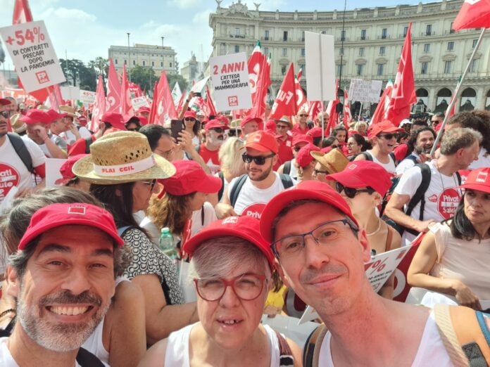 A Roma la Cgil Vicenza per la sanità pubblica e la Costituzione