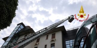 Allarme incendio in Casa di Cura di Vicenza, Vigli del fuoco ispezionano impianti Allarme incendio