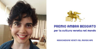 Ambra Beggiato, un premio da Associazione Veneti nel Mondo in sua memoria per autori che narrano la cultura veneta Premio Ambra Beggiato