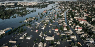 Le mine disperse sono una delle principali preoccupazioni dei residenti in fuga da Kherson Kherson