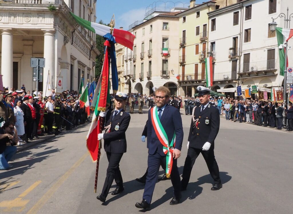 Giacomo Possamai celebra il 2 giugno a Vicenza