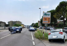 Incidente stradale a Dueville, coinvolte tre automobili: due feriti lievi Incidente stradale dueville