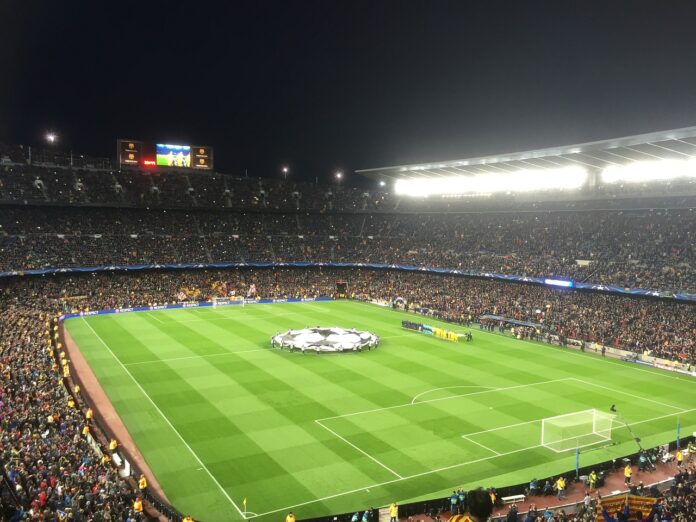 La Champions al Camp Nou del Fc Barcelona