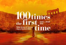 Verona Opera Festival centesima edizione: inaugurazione in mondovisione con l’Aida. Zaia: “Arena festival, un’eccellenza che ci riempie di orgoglio” Opera Verona festival